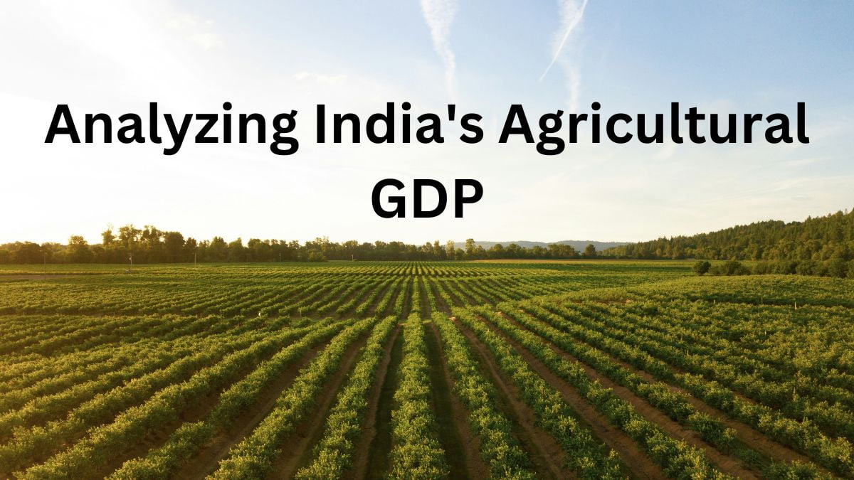 India's Agricultural GDP
